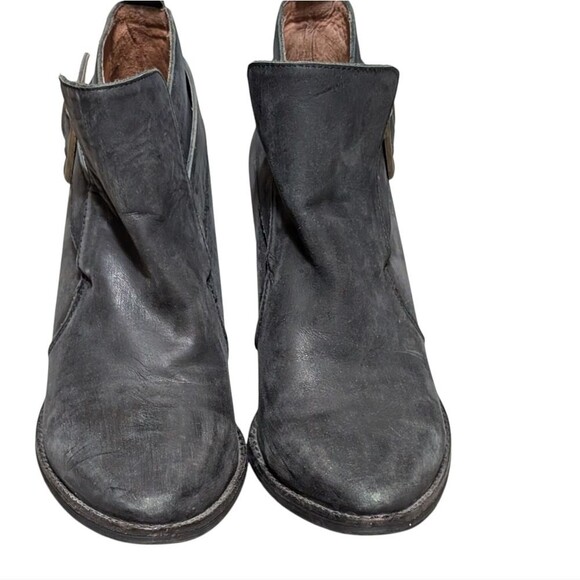 Jeffrey Campbell Ibiza Last Jonas Ankle Booties size 7.5 destressed pointed toe - Picture 8 of 11